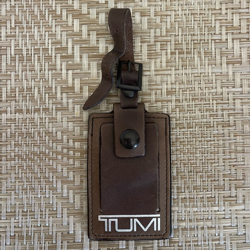 TUMI Customizable Luggage Tag